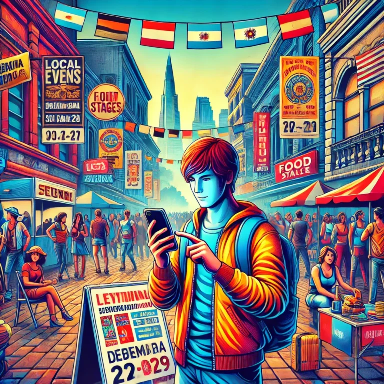 Apps para descubrir eventos locales mientras viajás