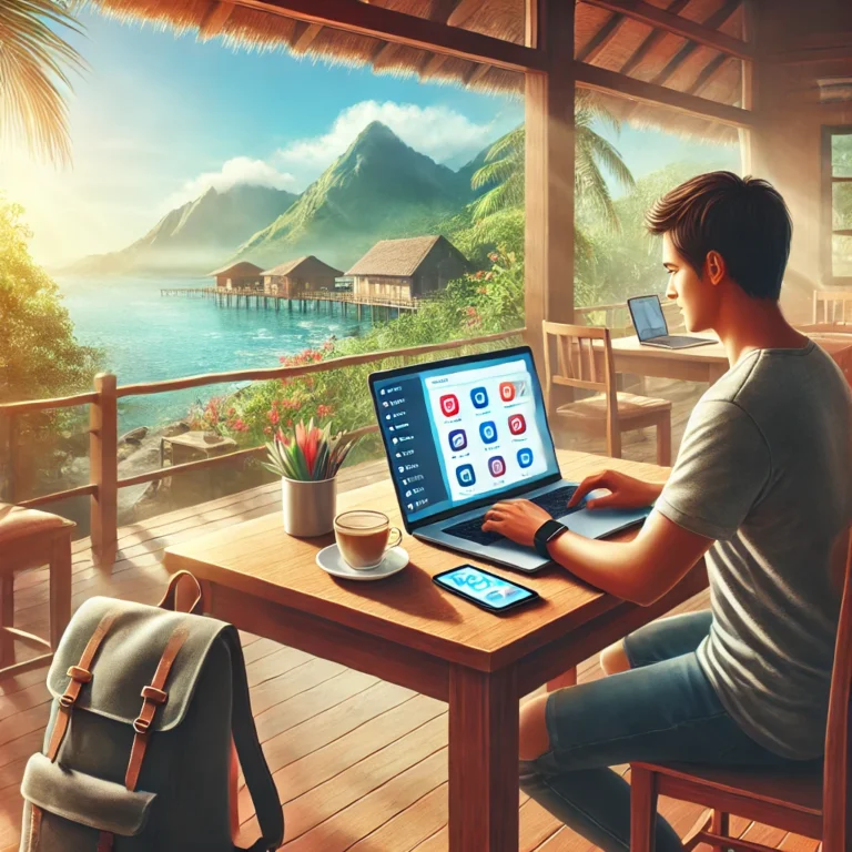 Apps para trabajar remotamente mientras viajás