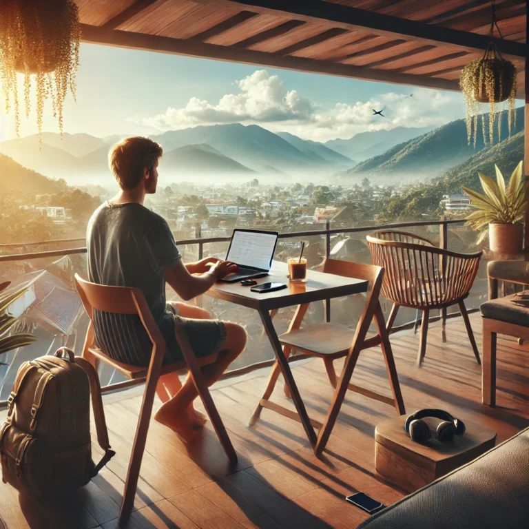 Dicas para trabajar remotamente con productividad durante viajes
