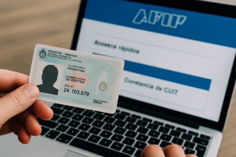 Consultar CUIT con DNI