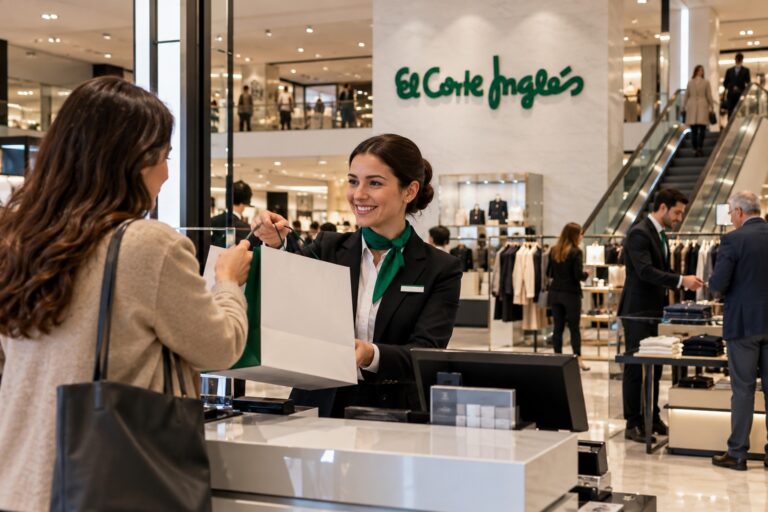 Puestos de trabajo y salarios disponibles en El Corte Inglés